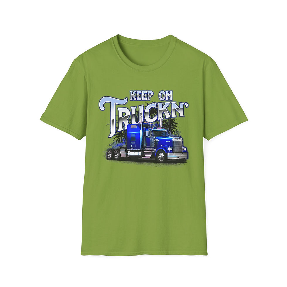 Thumbnail: Keep On Truckn Trucker Soft Style T-Shirt