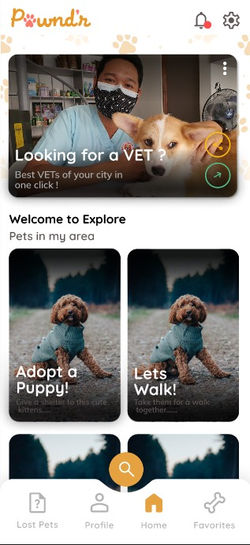 favorites page ad