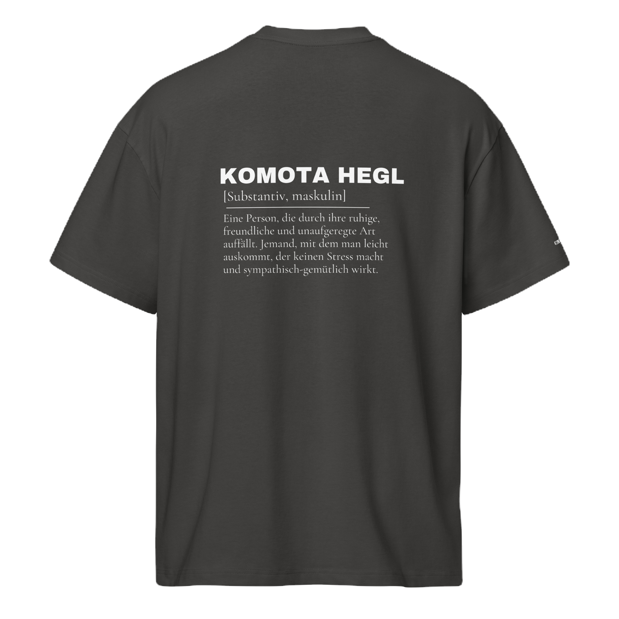 Komota Hegl. | Heavyweight Boxy Tee | Core Kollektion