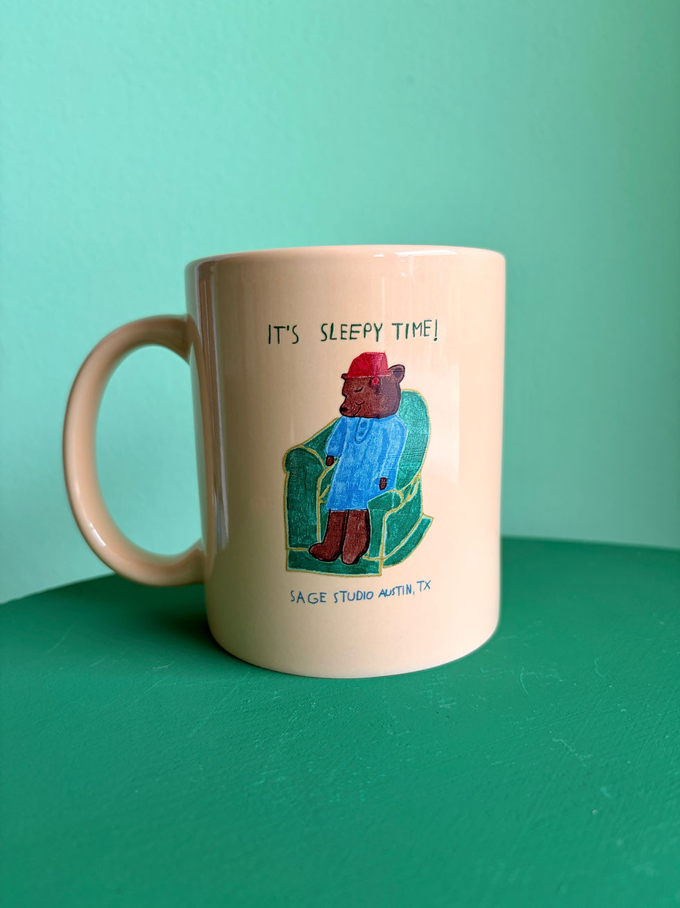 Thumbnail: "It's Sleepy Time!" Mug by Alan Rivera
