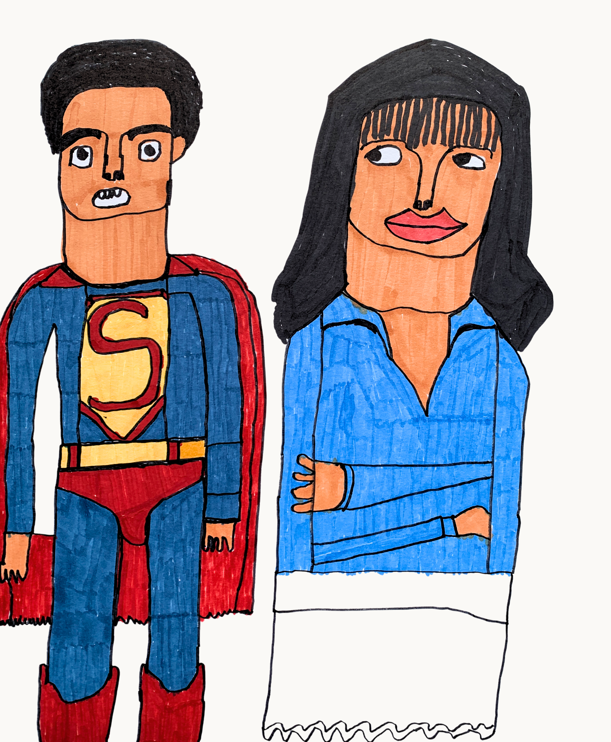 "Superman & Lois Lane" by Chris Cody