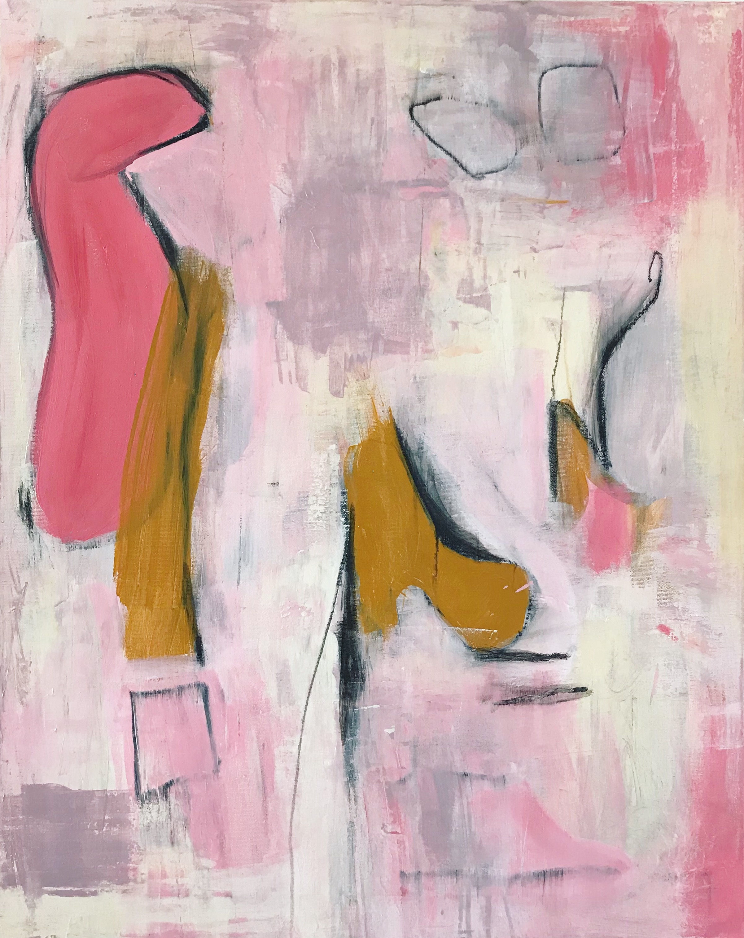 "Walking to South America" by Charlie French Fine Art Print