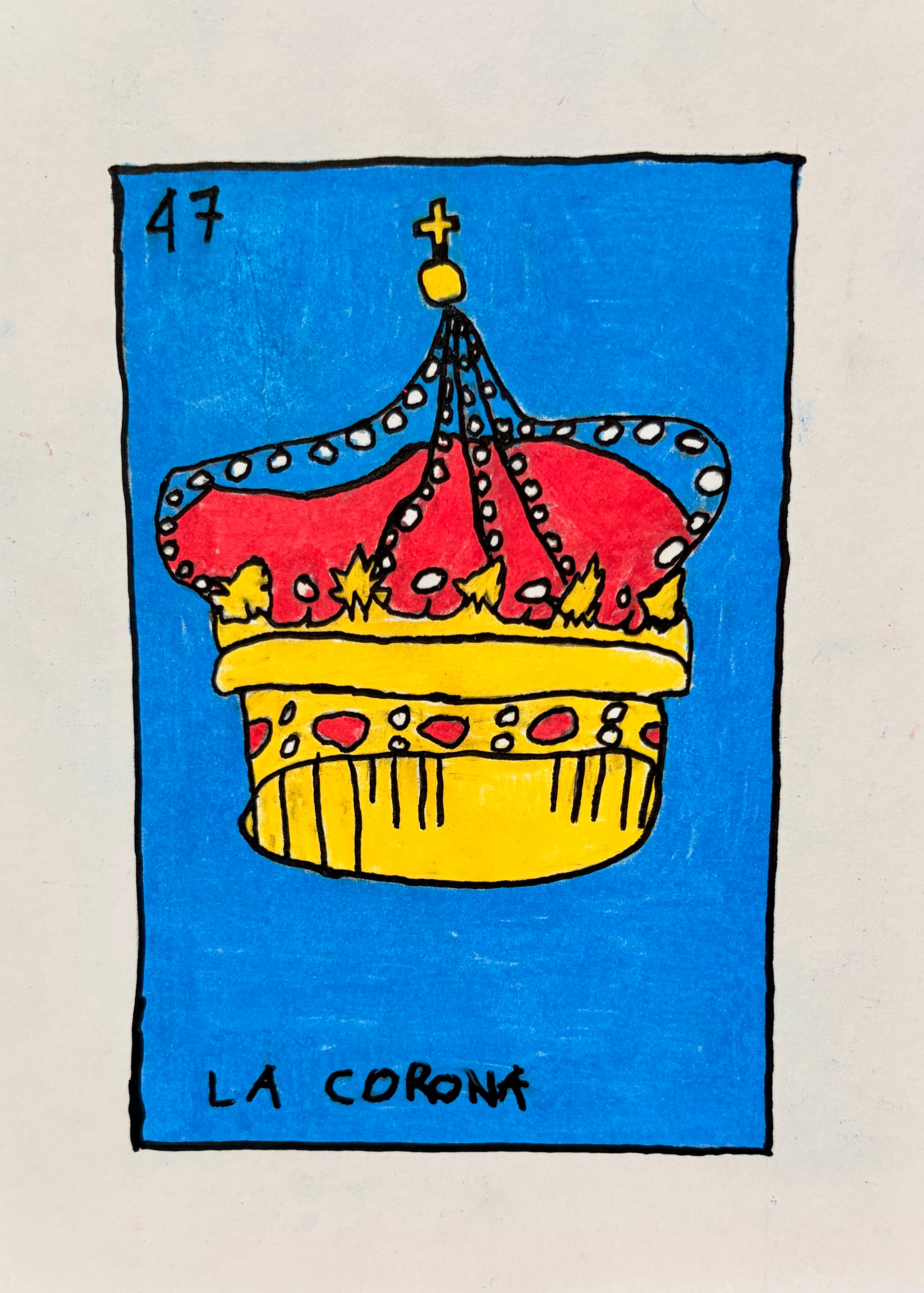"La Corona" by Alan Rivera (Framed)