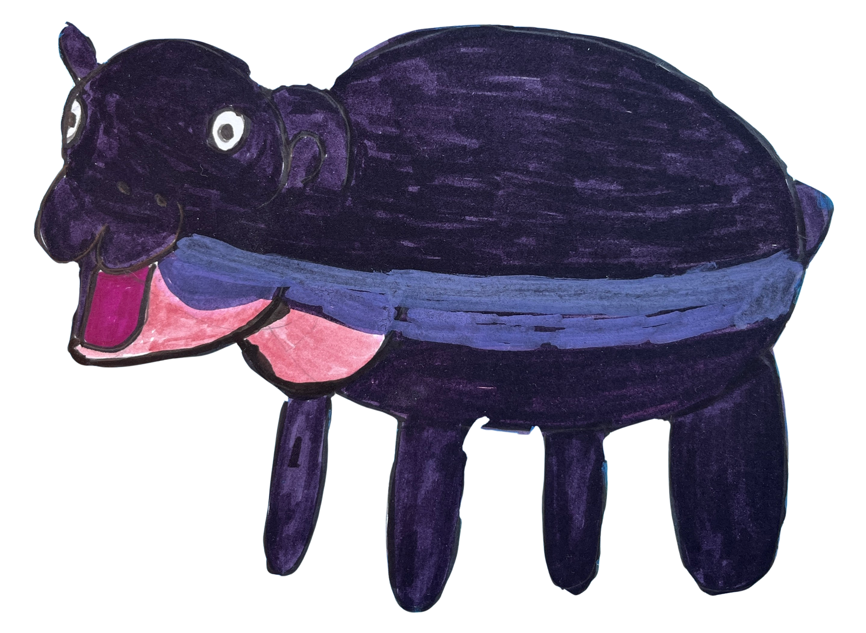 "Moo Deng" Sticker by Henry McDonald