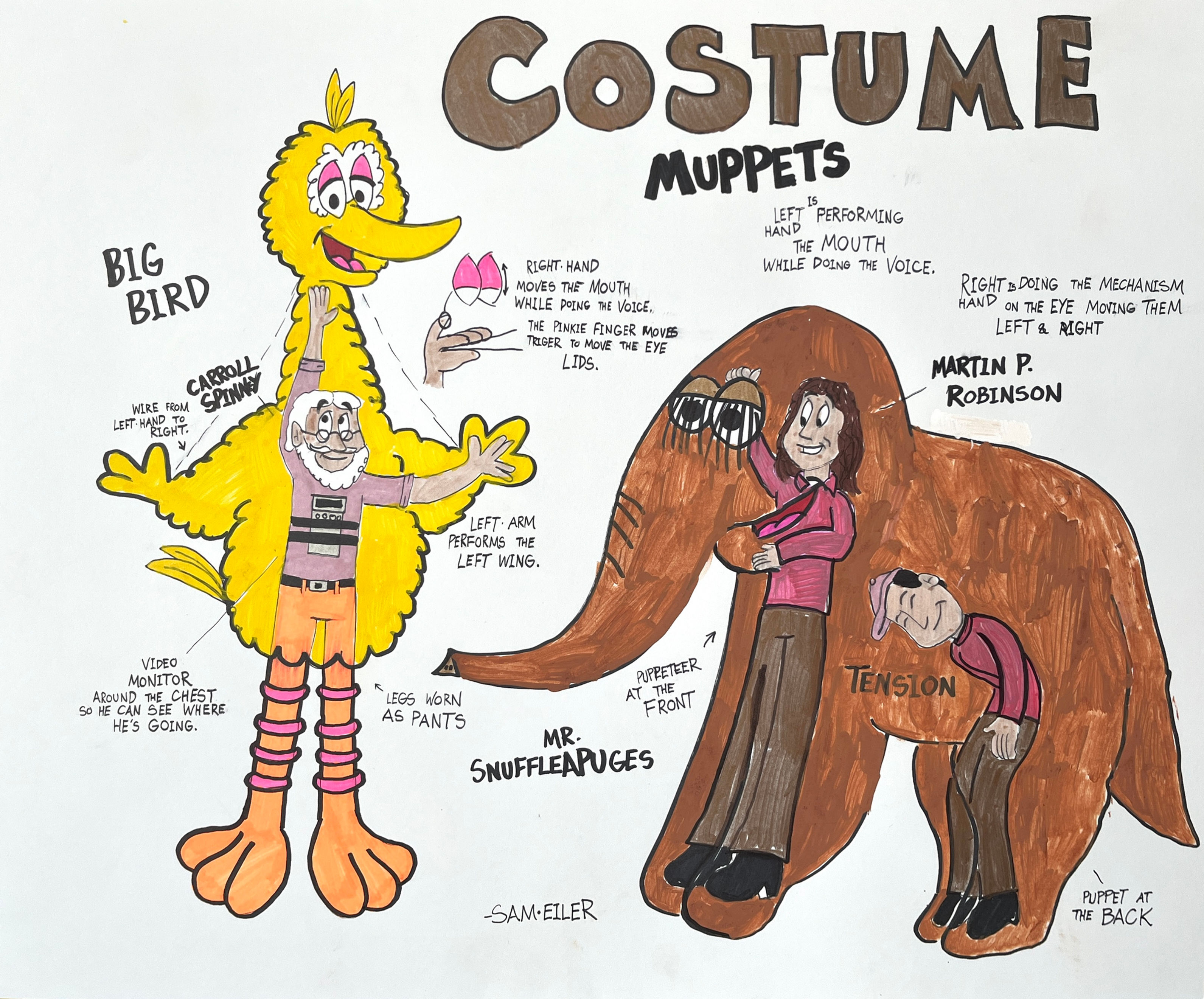 "Costume Muppets" by Sam Eiler