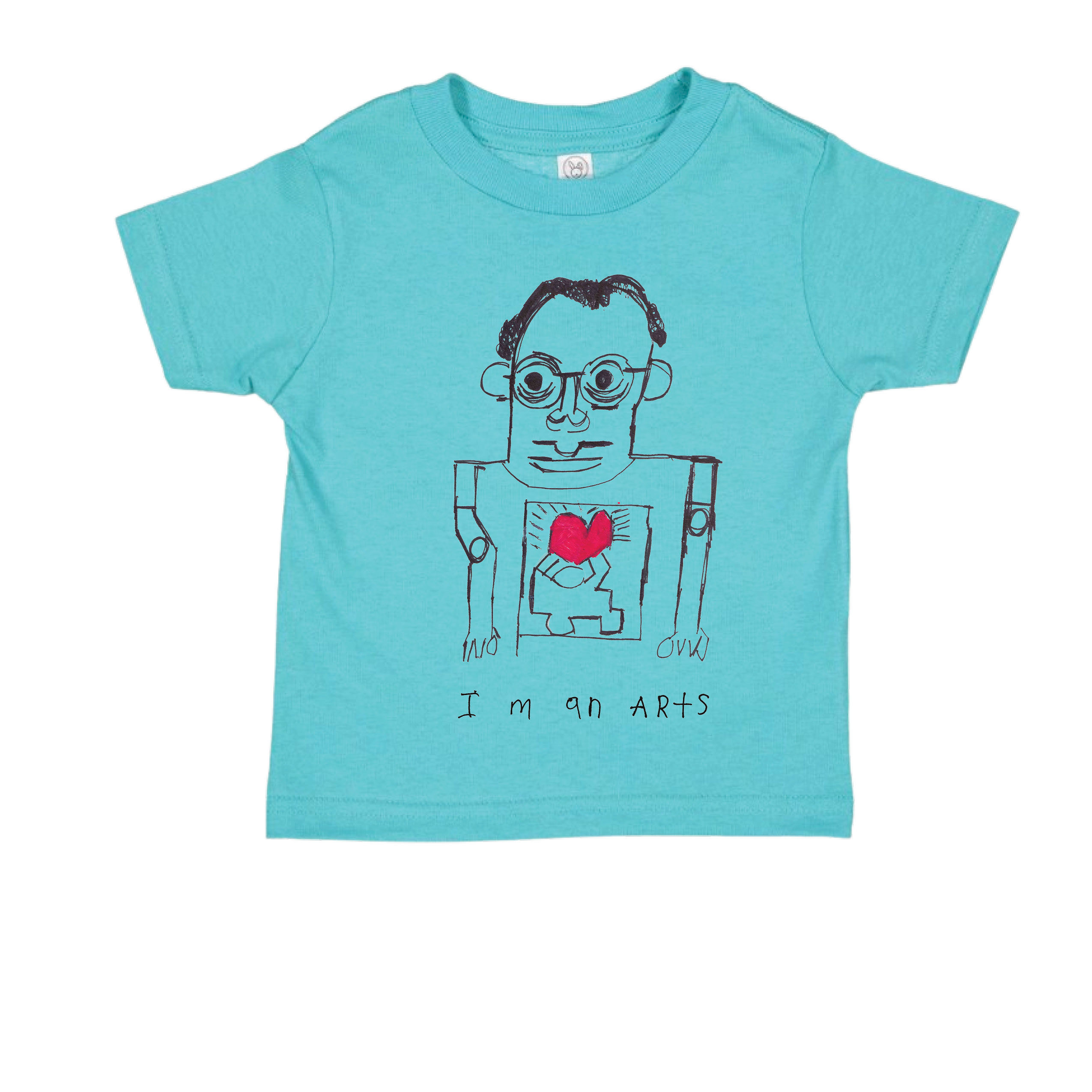 "Keith Haring" Kids Tee by Rick Fleming