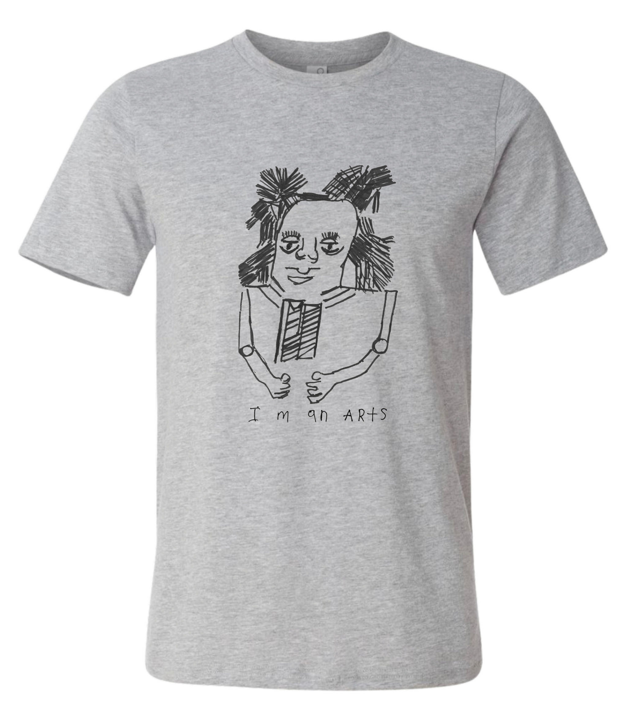 "Jean-Michel Basquiat" Tee by Rick Fleming