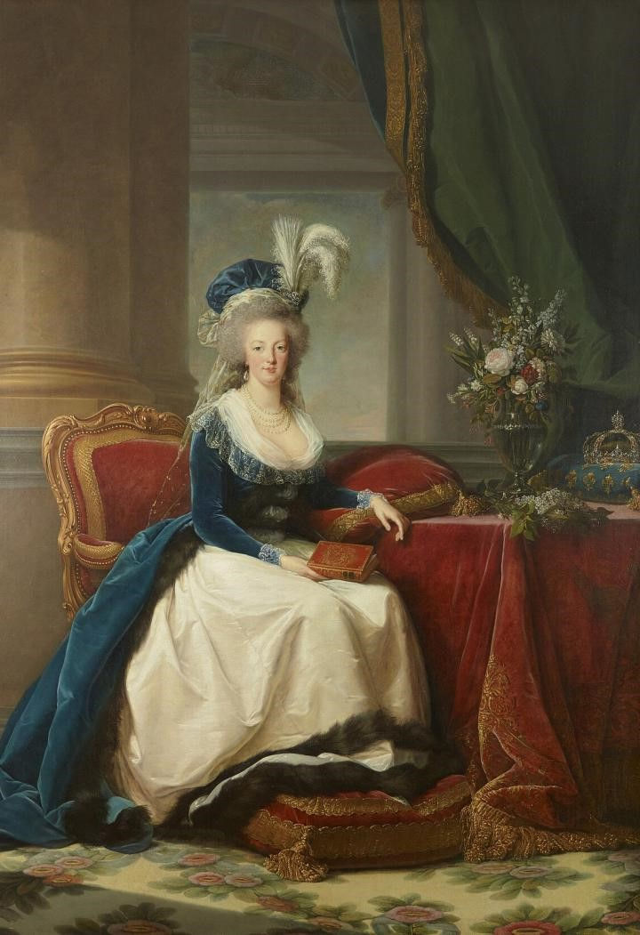 La reine Marie-Antoinette, 1788 par Elisabeth-Louise Vigee Le Brun (1755-1842)