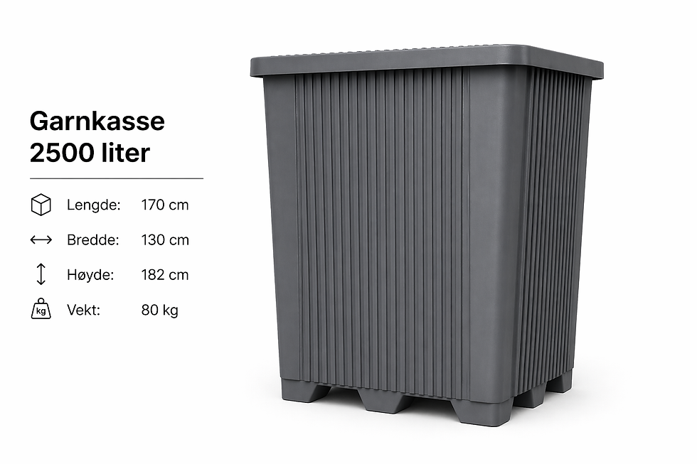 LP Garnkasse 2500 liter