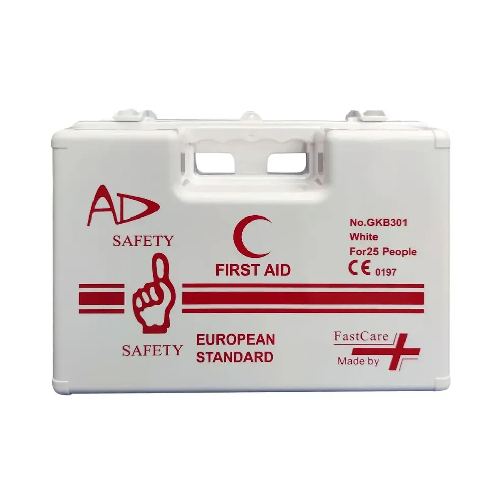 ABS First Aid Kit Transparent Top (50 Person)