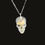 Thumbnail: Manifestation Skull Pendant Necklace
