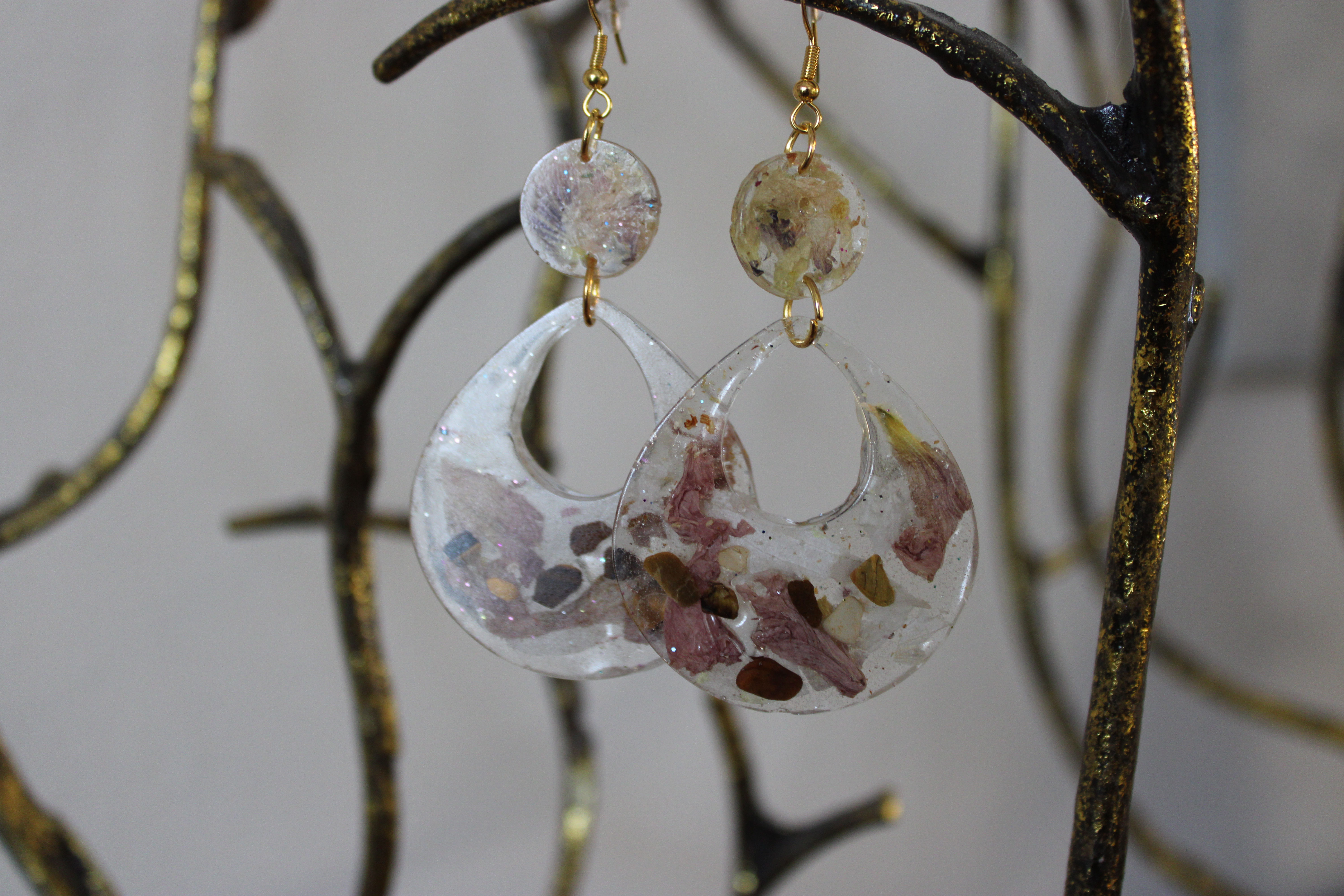 "Manifest Beauty" Dangle Earrings