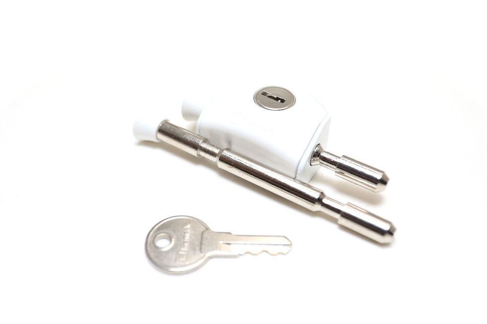 Thumbnail: Remsafe Mini Window and Door Bolt (garage doors too)!