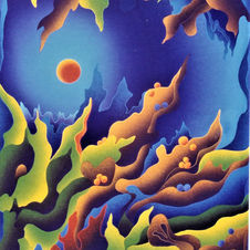 310-1991-20x24-acrylique sur toile-Chant de la terre -Claudine Dontigny.jpg
