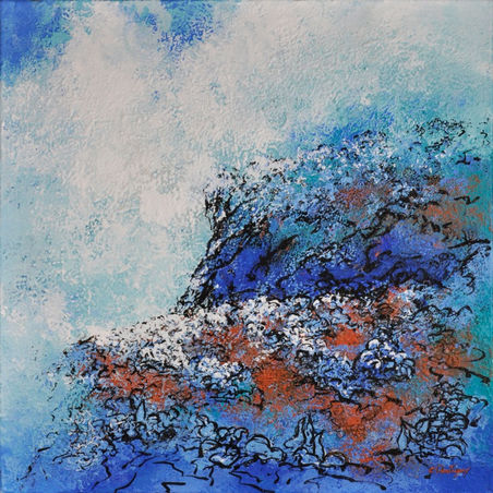 Paysage de l'île Bonaventure, Gaspésie