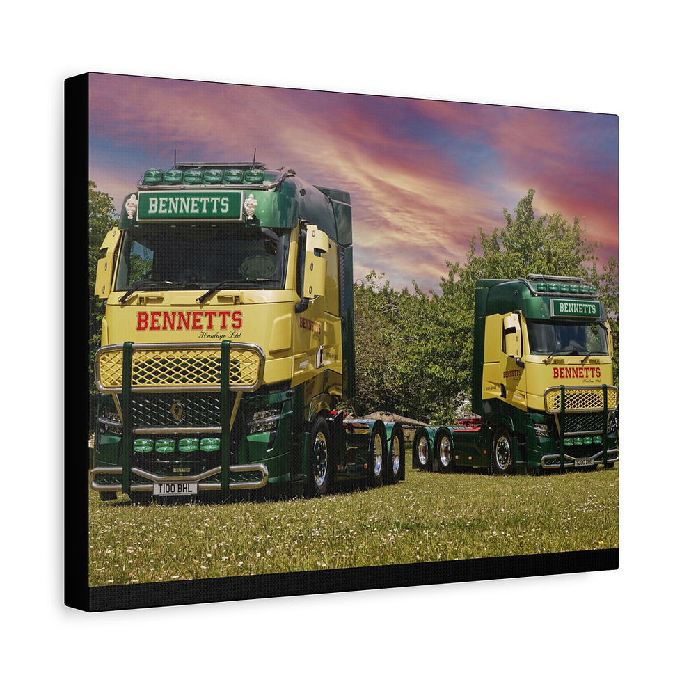 Thumbnail: T100 & T200 Canvas | Stretched Wall Art for Truck Enthusiasts