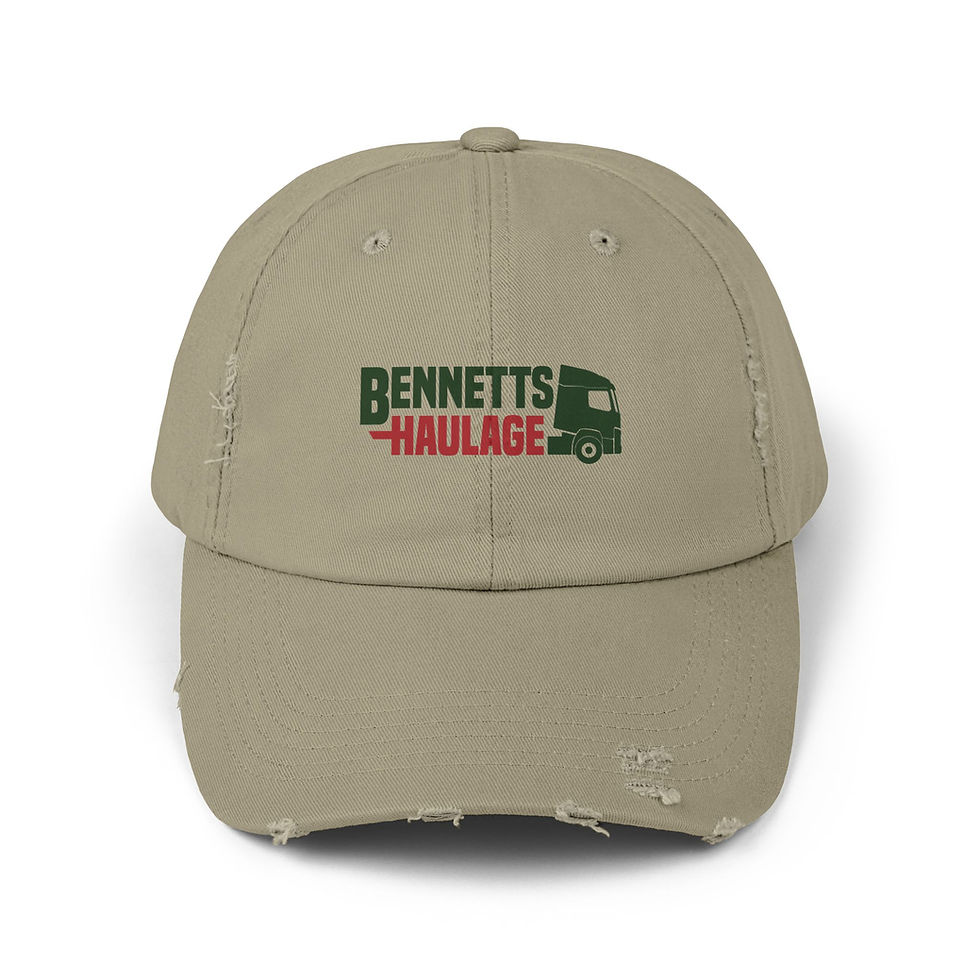 Thumbnail: Bennetts Distressed Cap - Bennetts Logo