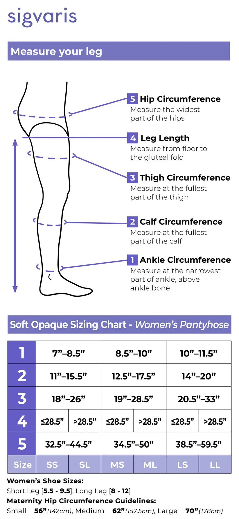 Thumbnail: Sigvaris 840 Soft Opaque Pantyhose