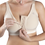 Thumbnail: Design Veronique Front-Zippered Cotton Medical/Sports Bra #341Z