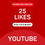 Thumbnail: Buy 25 Youtube Likes