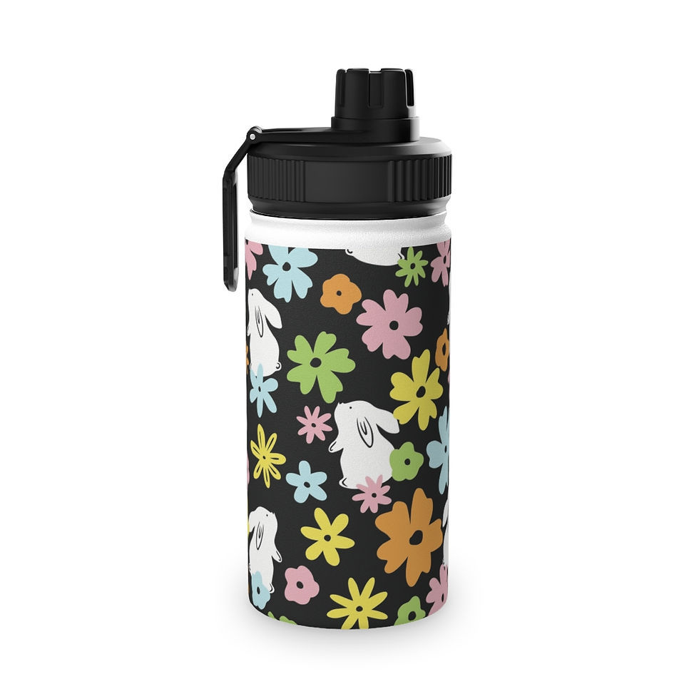 Thumbnail: Stainless Steel Water Bottle, Sports Lid
