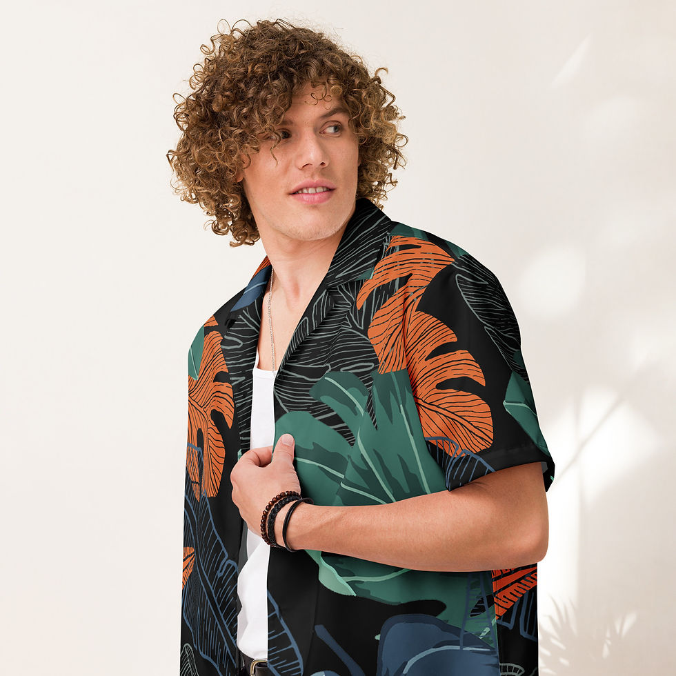 Thumbnail: Unisex button shirt