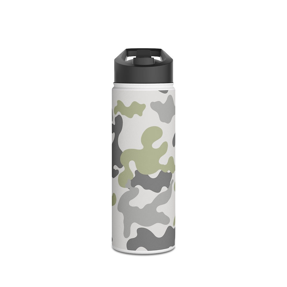 Thumbnail: Stainless Steel Water Bottle, Standard Lid
