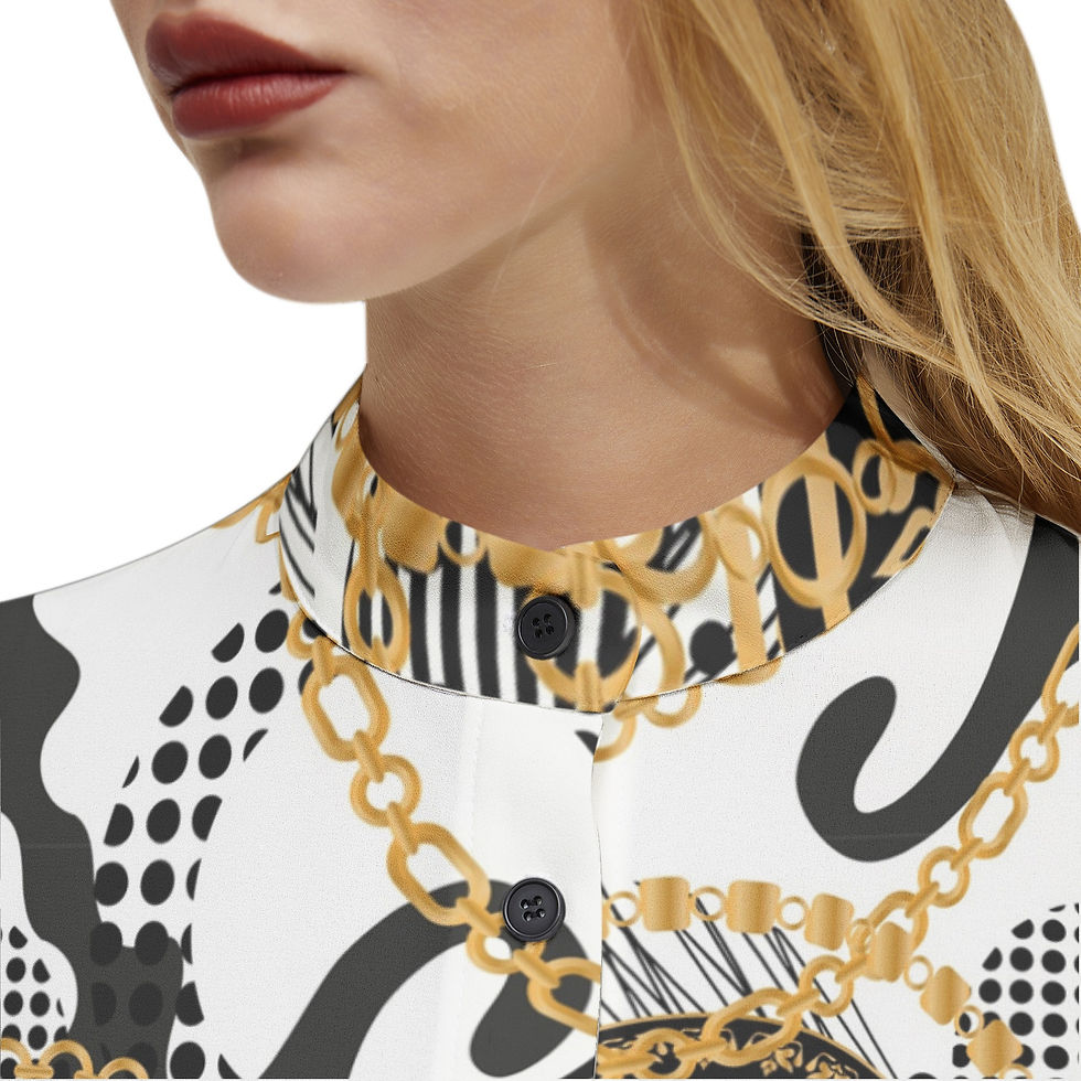 Thumbnail: Long Sleeve Button Up Casual Shirt Top