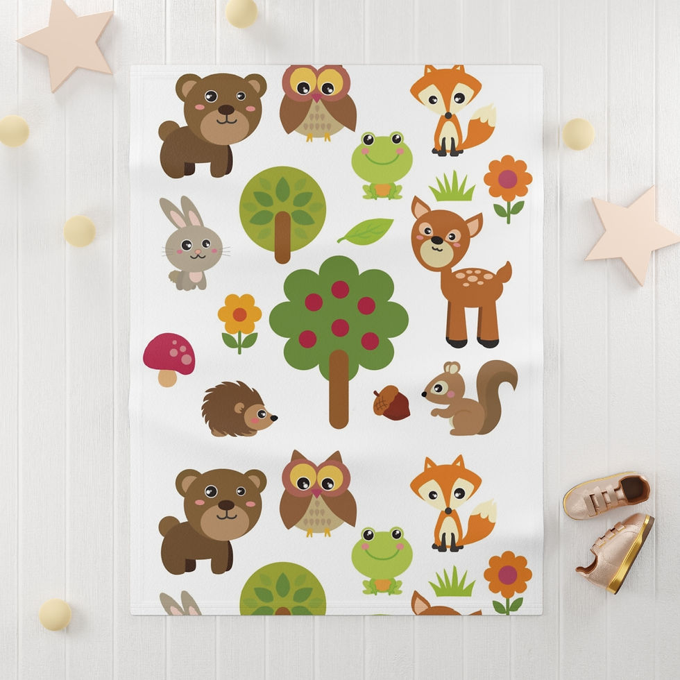 Thumbnail: Soft Fleece Baby Blanket