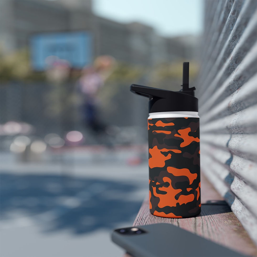 Thumbnail: Stainless Steel Water Bottle, Standard Lid