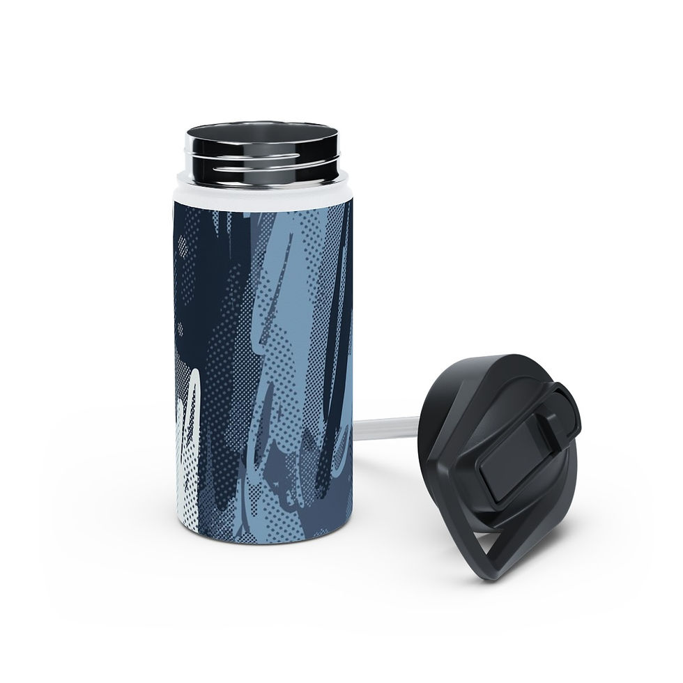 Thumbnail: Stainless Steel Water Bottle, Standard Lid