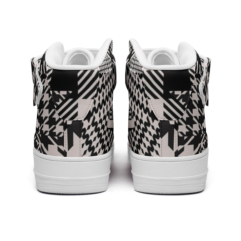 Thumbnail: Unisex high Top Leather Sneakers