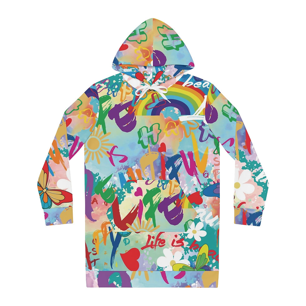 Thumbnail: Women's Hoodie Dress (AOP)