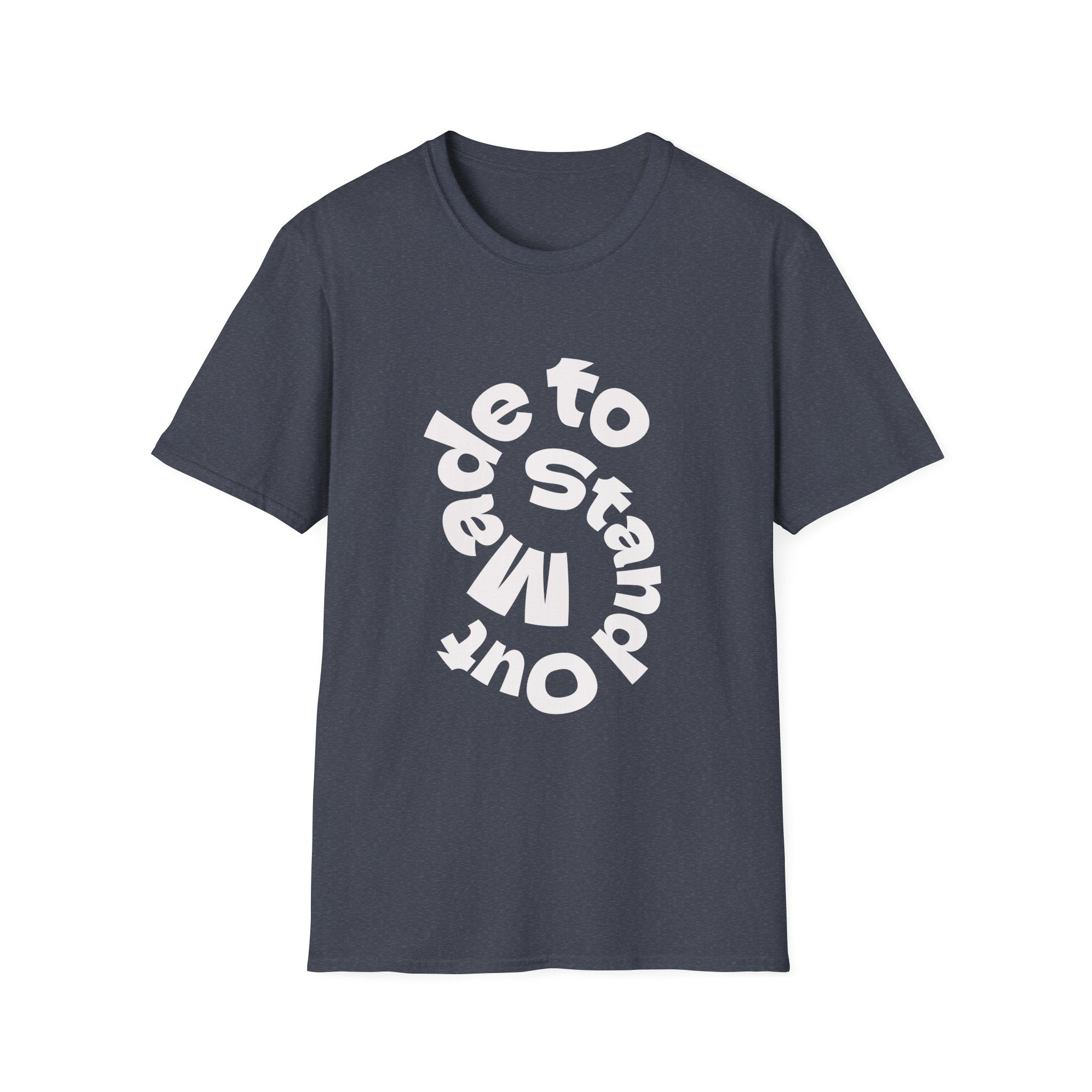 Subtle 'Here To' Minimalist Graphic T-Shirt — Casual Everyday Tee