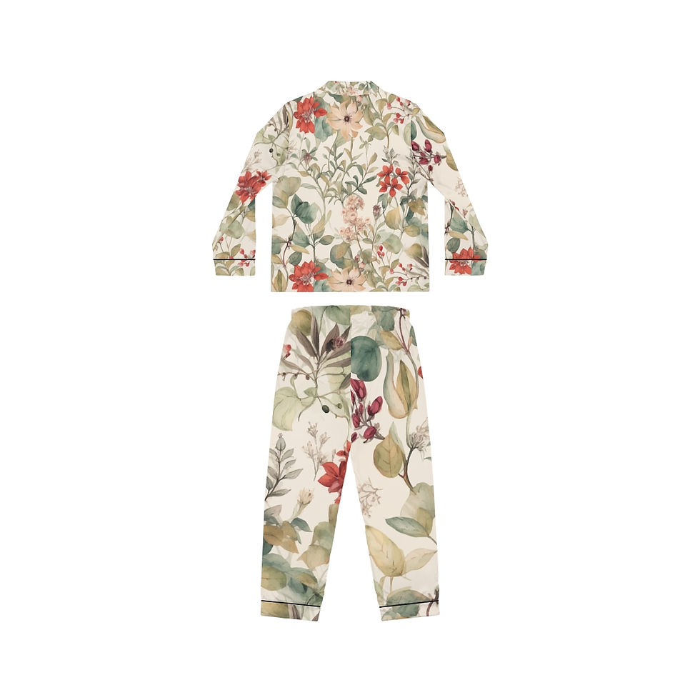 Thumbnail: Women's Satin Pajamas (AOP)