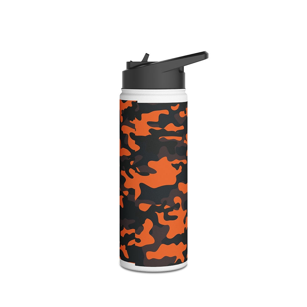 Thumbnail: Stainless Steel Water Bottle, Standard Lid