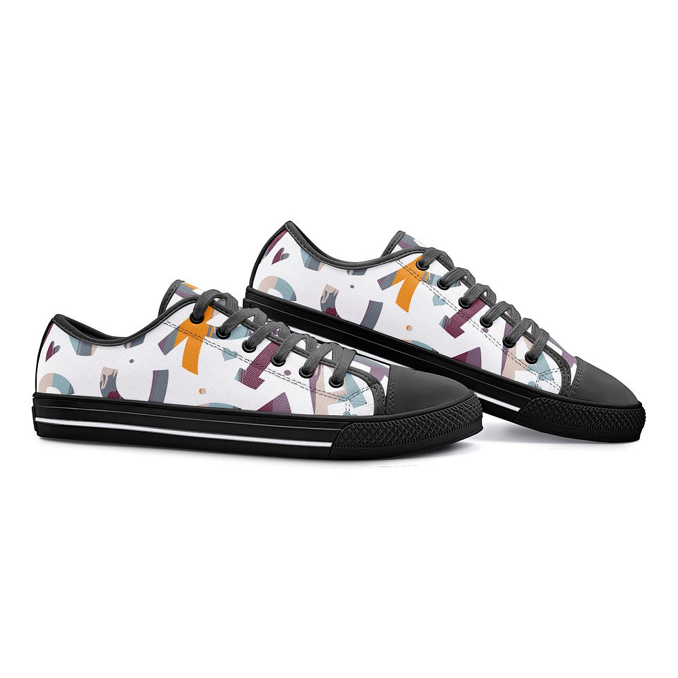 Thumbnail: Unisex Low Top Canvas Shoes