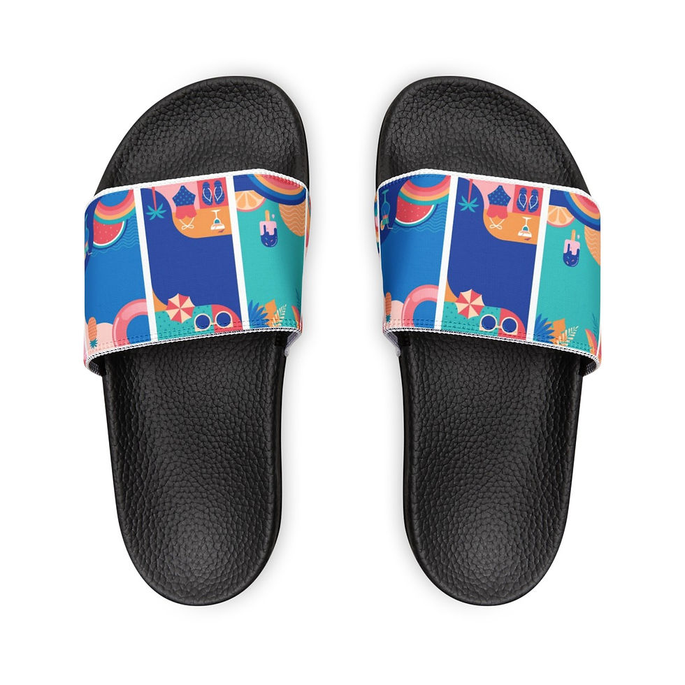 Thumbnail: Women's PU Slide Sandals