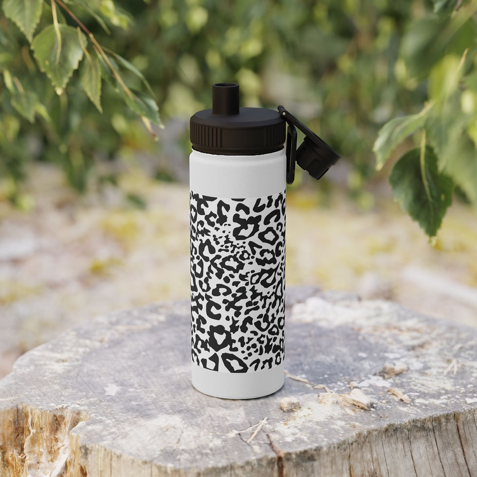 Thumbnail: Stainless Steel Water Bottle, Sports Lid