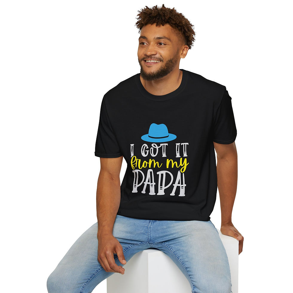 Thumbnail: I Got It From My Papa T-Shirt — Father’s Day Retro Hat Graphic Tee