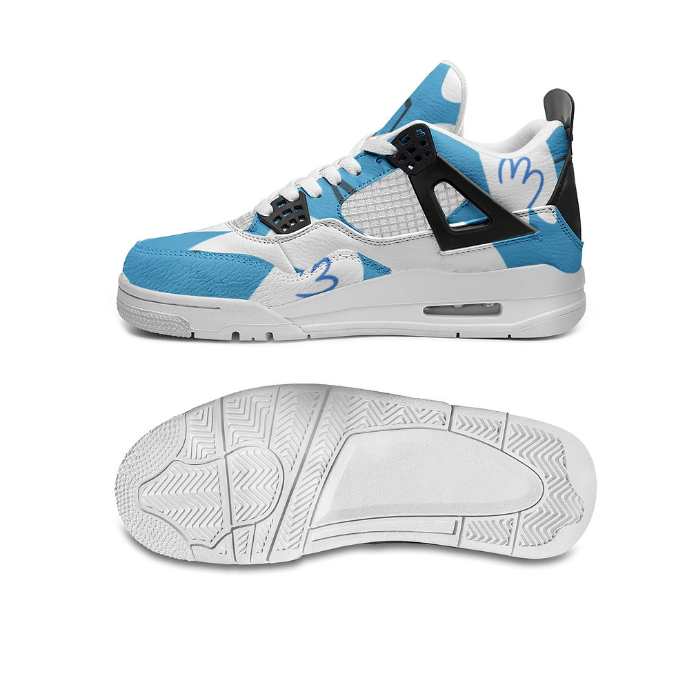 Thumbnail: Unisex Non Slip Lace Up Breathable Fashion Sneakers