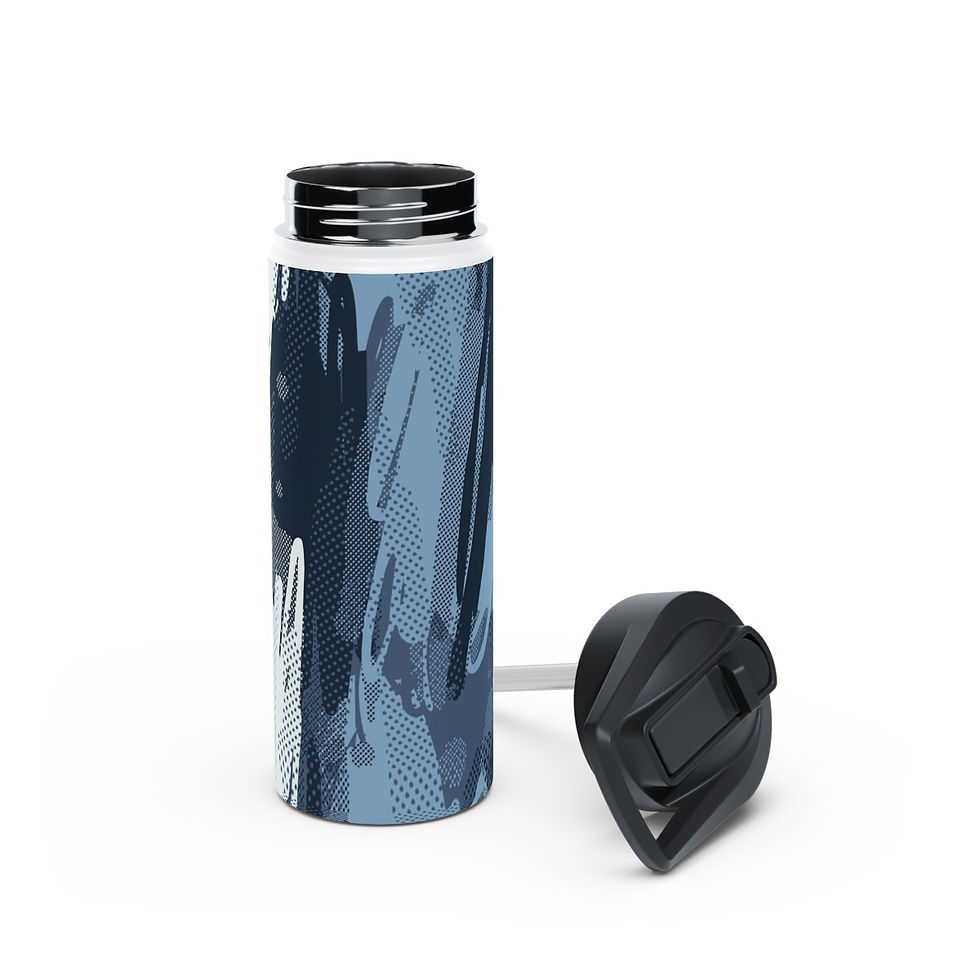 Thumbnail: Stainless Steel Water Bottle, Standard Lid