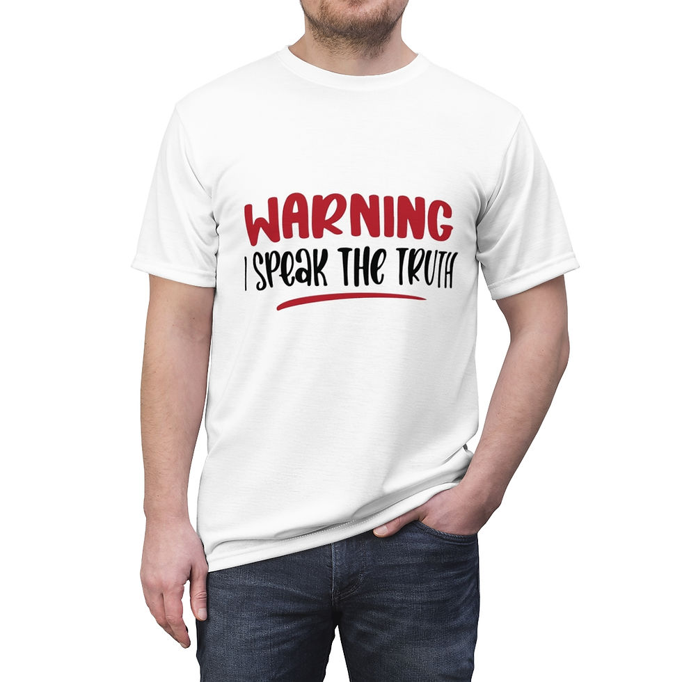Thumbnail: Unisex Cut & Sew Tee (AOP)