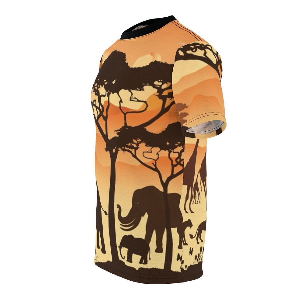 Thumbnail: Unisex Cut & Sew Tee (AOP)