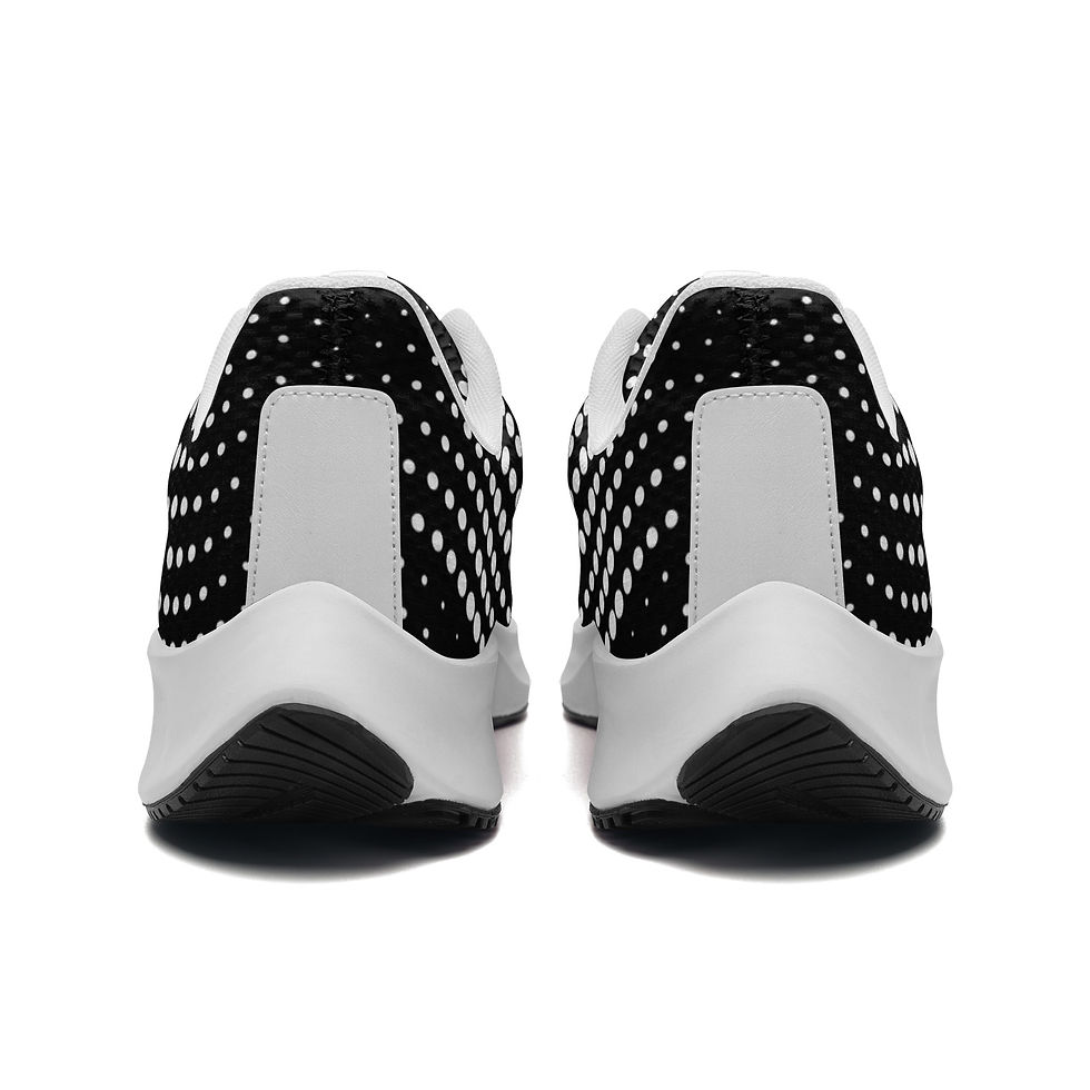 Thumbnail: Unisex Mesh Tech Performance Running Shoes