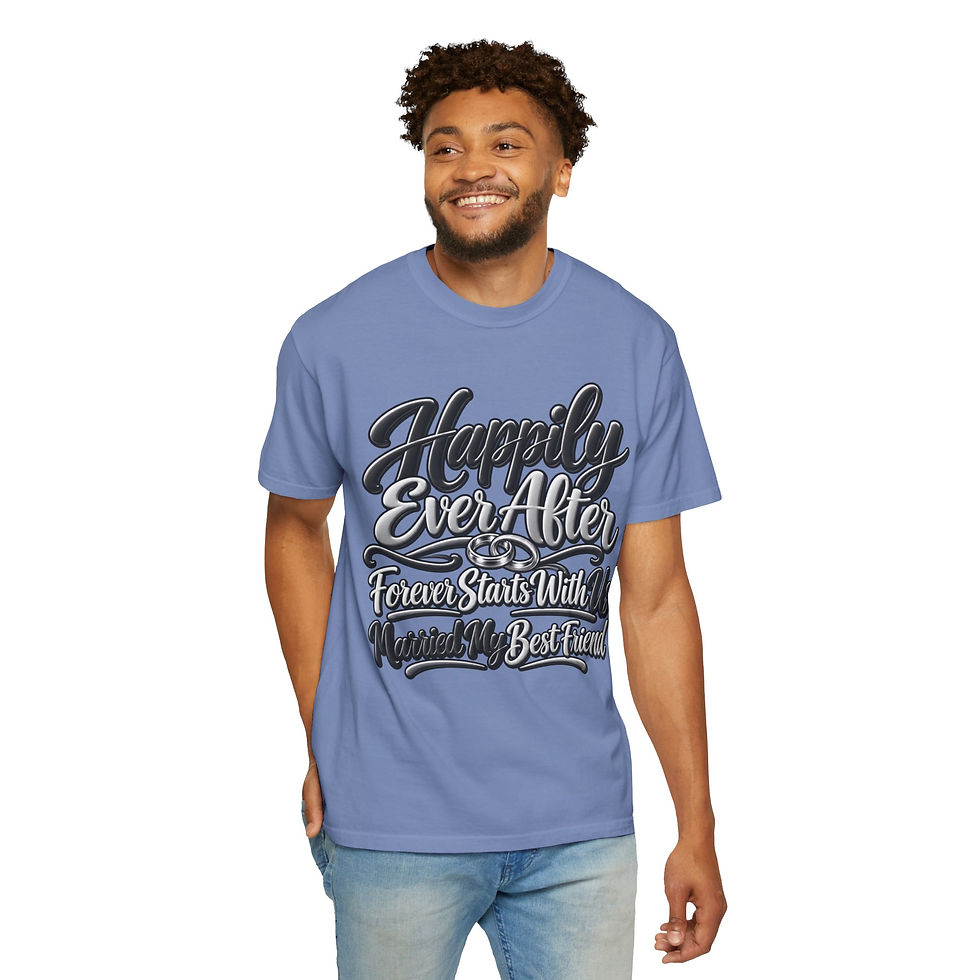 Thumbnail: Happily Ever After Pet Lover T-Shirt — "Forever Starts With My Best Friend"