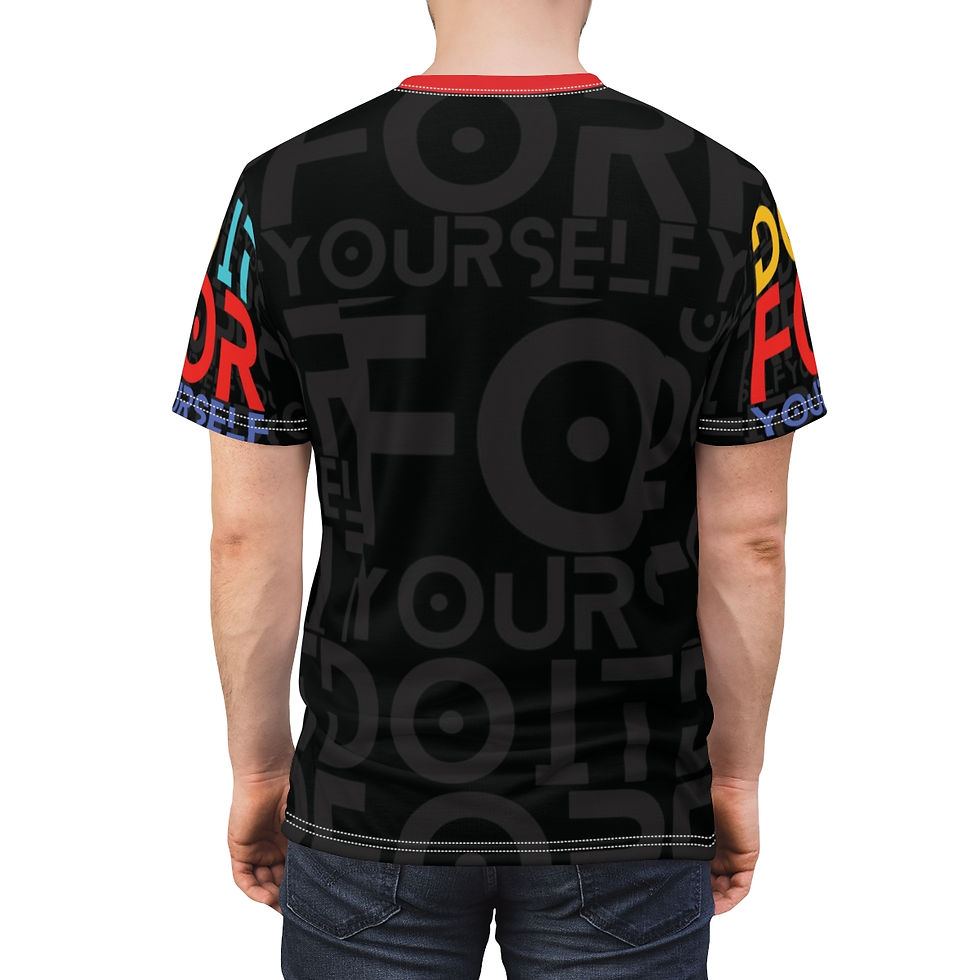Thumbnail: Unisex Cut & Sew Tee (AOP)