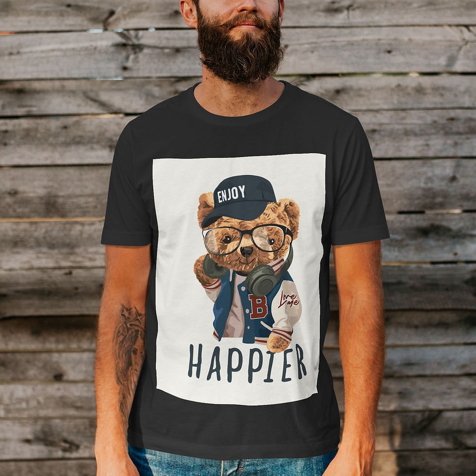 Thumbnail: Unisex Short Sleeve Crew Neck Cotton Jersey T-Shirt