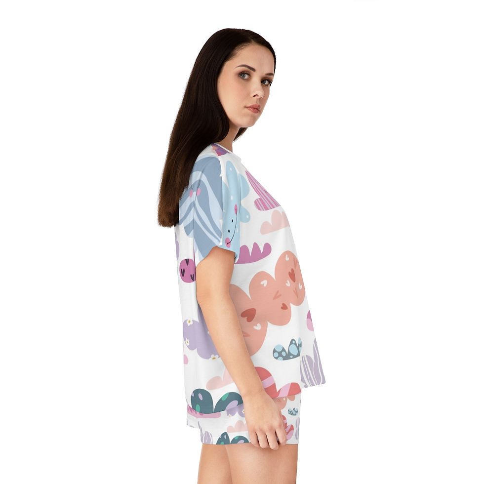 Thumbnail: Women's Short Pajama Set (AOP)