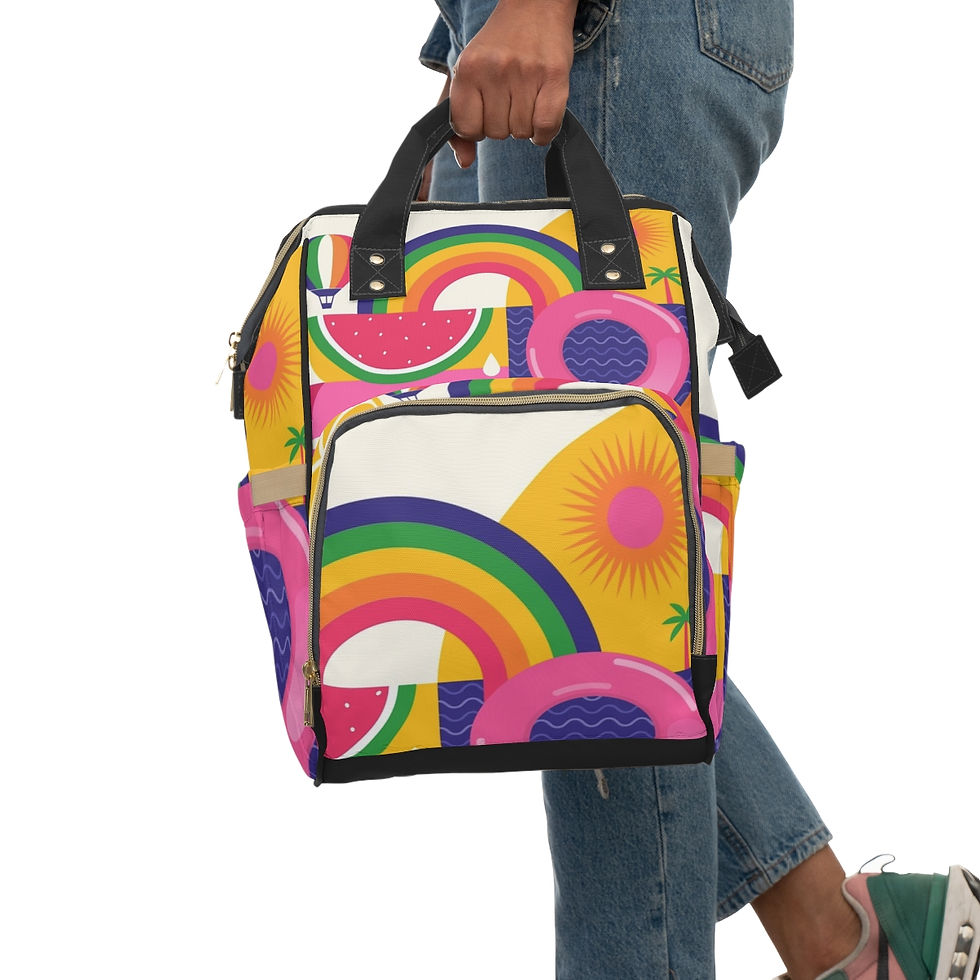 Thumbnail: Multifunctional Diaper Backpack